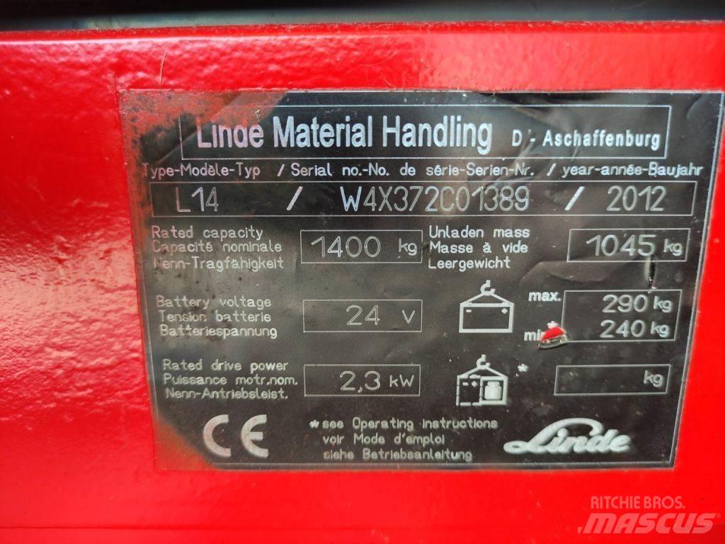 Linde L14-372 Krautnētāji