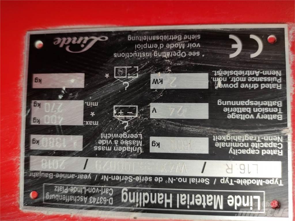 Linde L16 R Krautnētāji