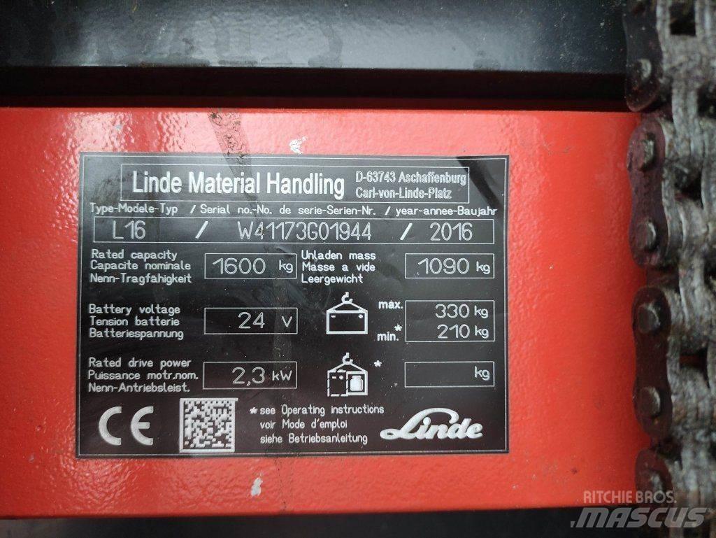 Linde L16i-1173 Krautnētāji
