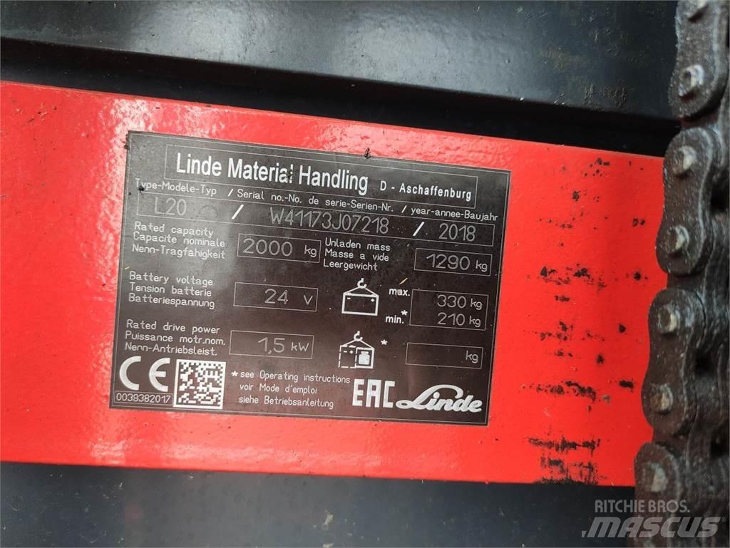 Linde L20i-1173 Krautnētāji