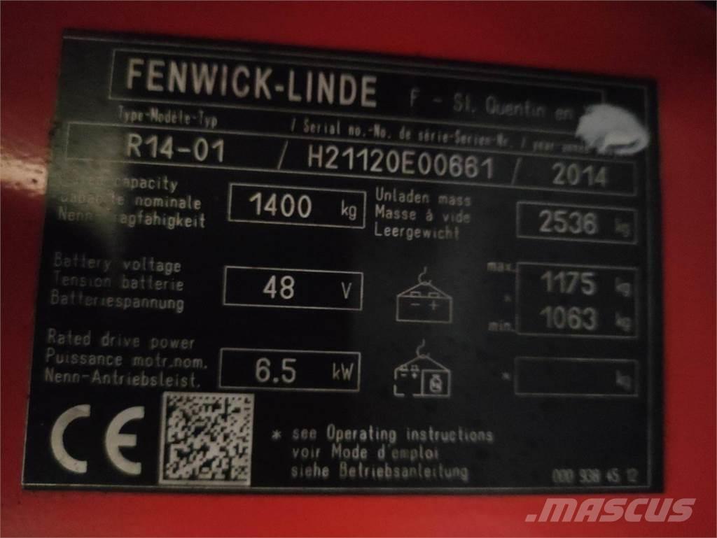 Linde R14-01-1120 Lielaugstuma pārvadātājs