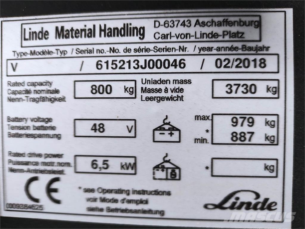 Linde V Modular Pasūtījumu savācējs lielam augstumam