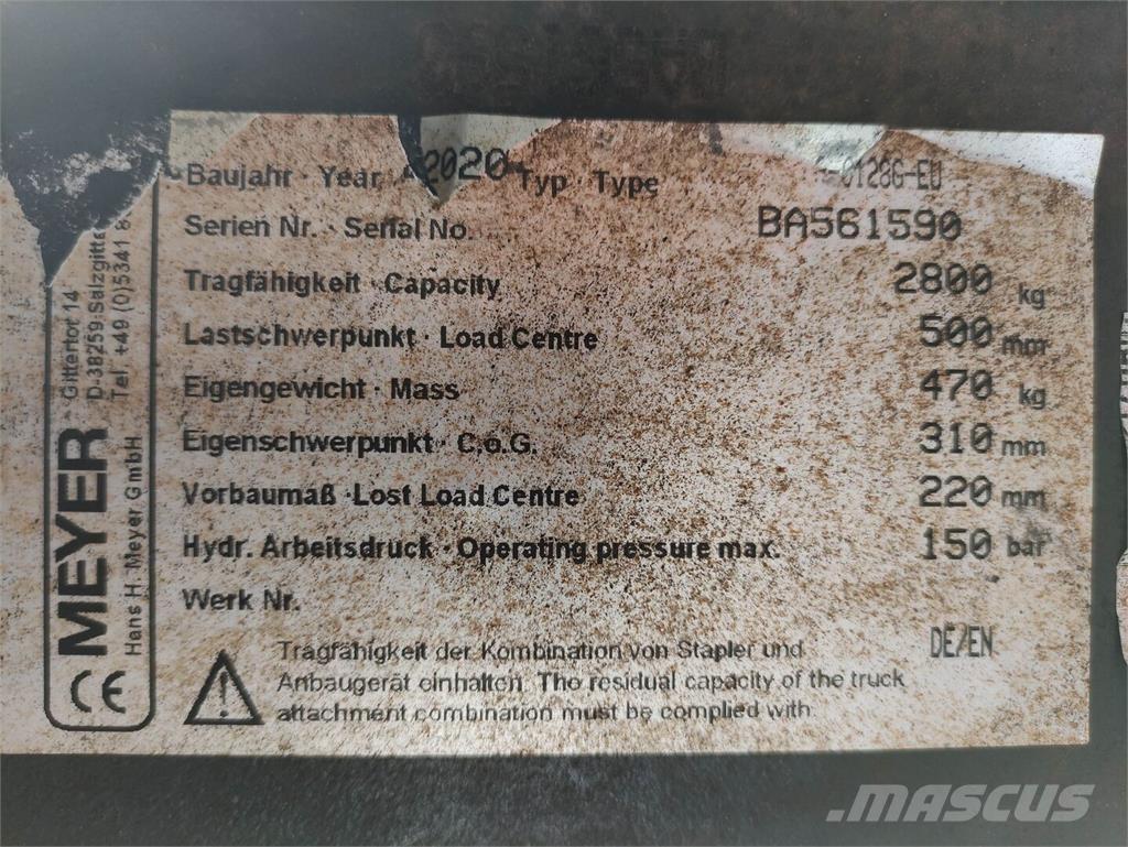 Meyer 3-0128G-EU Maisu satvērēji