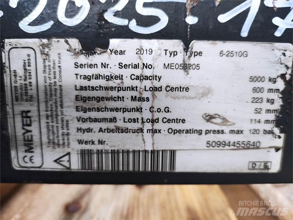 Meyer 6-2510G Iekraušanas tehnika- Citi
