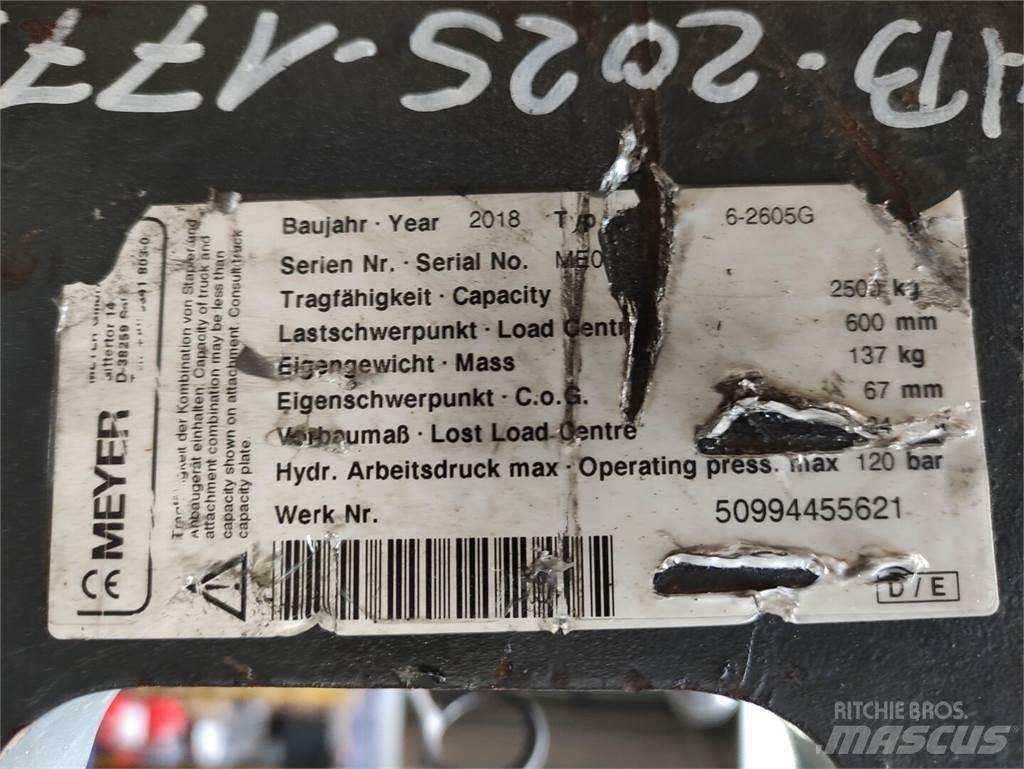 Meyer 6-2605G Iekraušanas tehnika- Citi