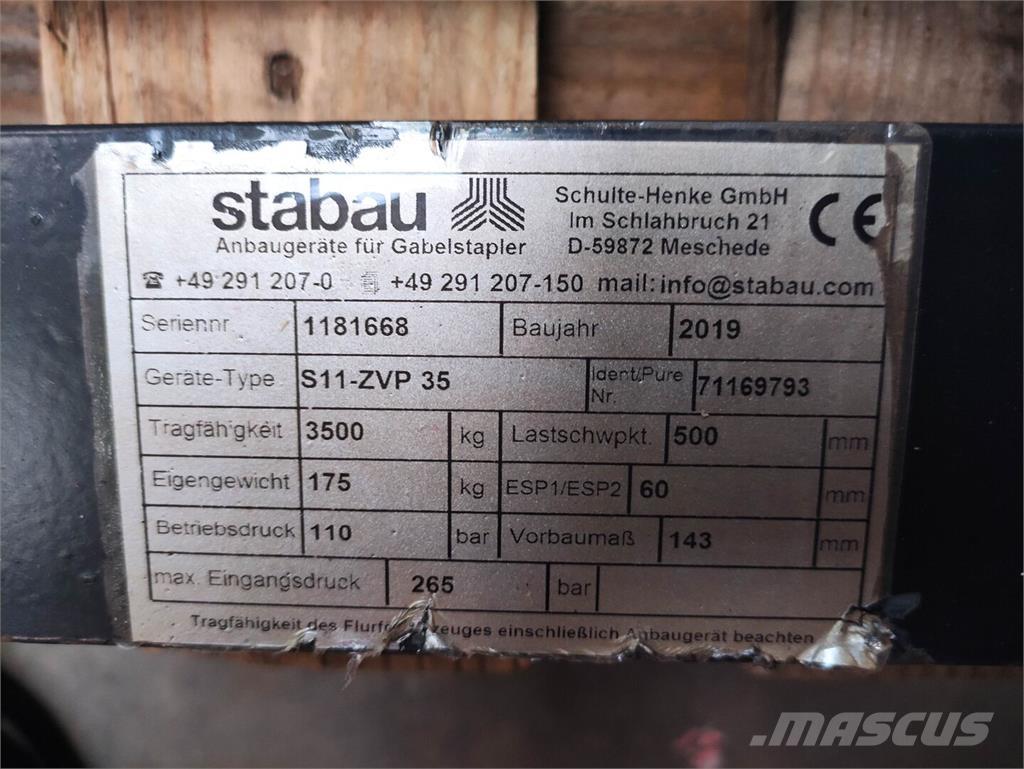 Stabau S11-ZVP35 Iekraušanas tehnika- Citi