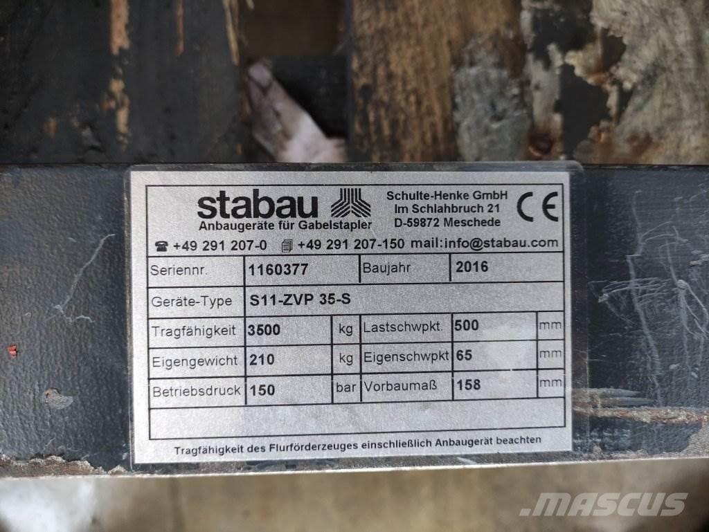 Stabau S11-ZVP35-S Iekraušanas tehnika- Citi
