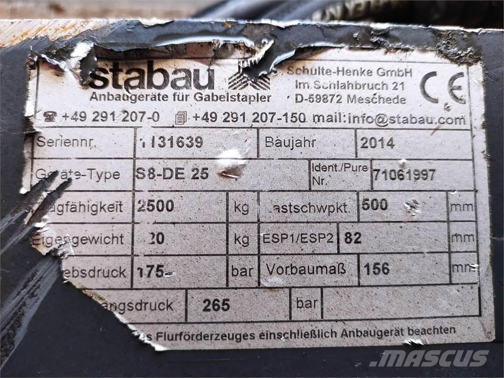 Stabau S8-DE25 Iekraušanas tehnika- Citi
