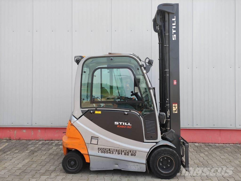 Still RX60-30 Elektriskie iekrāvēji
