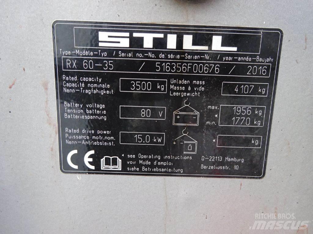 Still RX60-35 Elektriskie iekrāvēji
