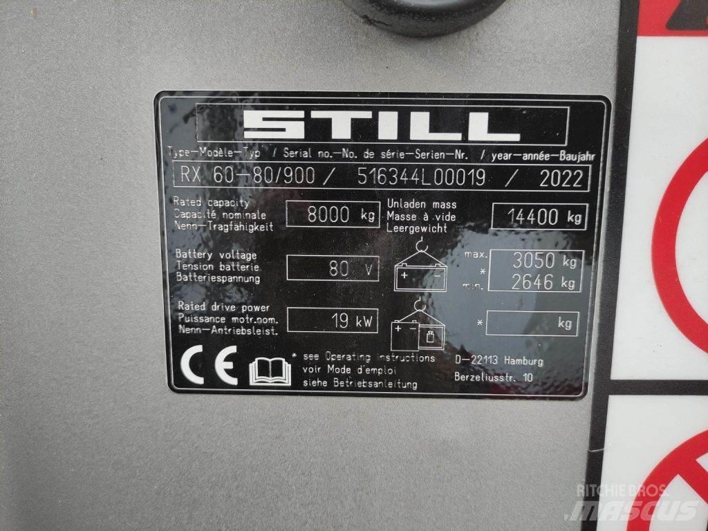 Still RX60-80/900 Elektriskie iekrāvēji