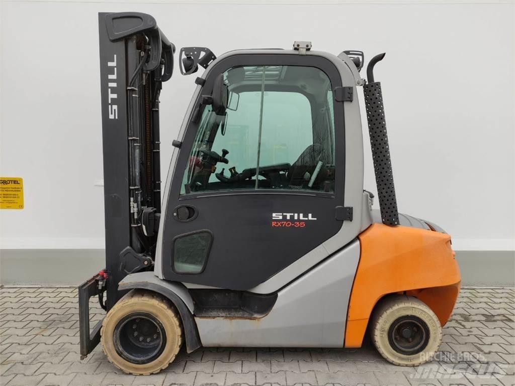 Still RX70-35 Tehnika ar dīzeļa dzinēju