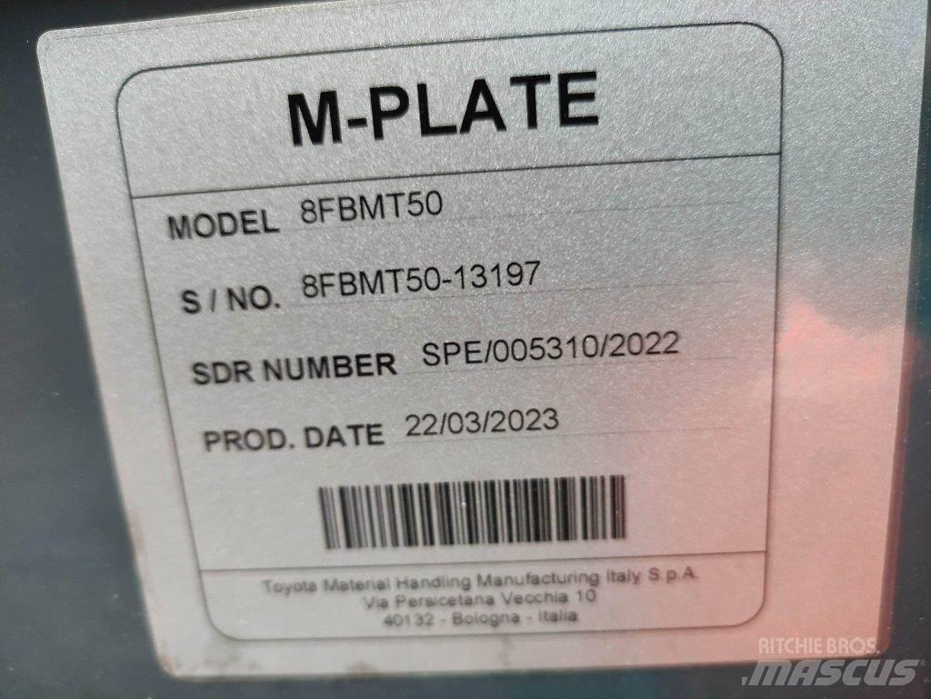 Toyota 8FBMT50 Elektriskie iekrāvēji