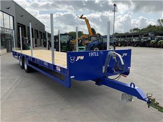 JPM Blue 30 Foot *UNUSED* Bale Trailer (ST17207)