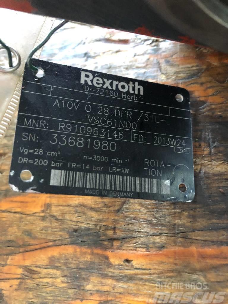 Rexroth A10V O 28 DFR/31L-VSC61N00 Citas sastāvdaļas