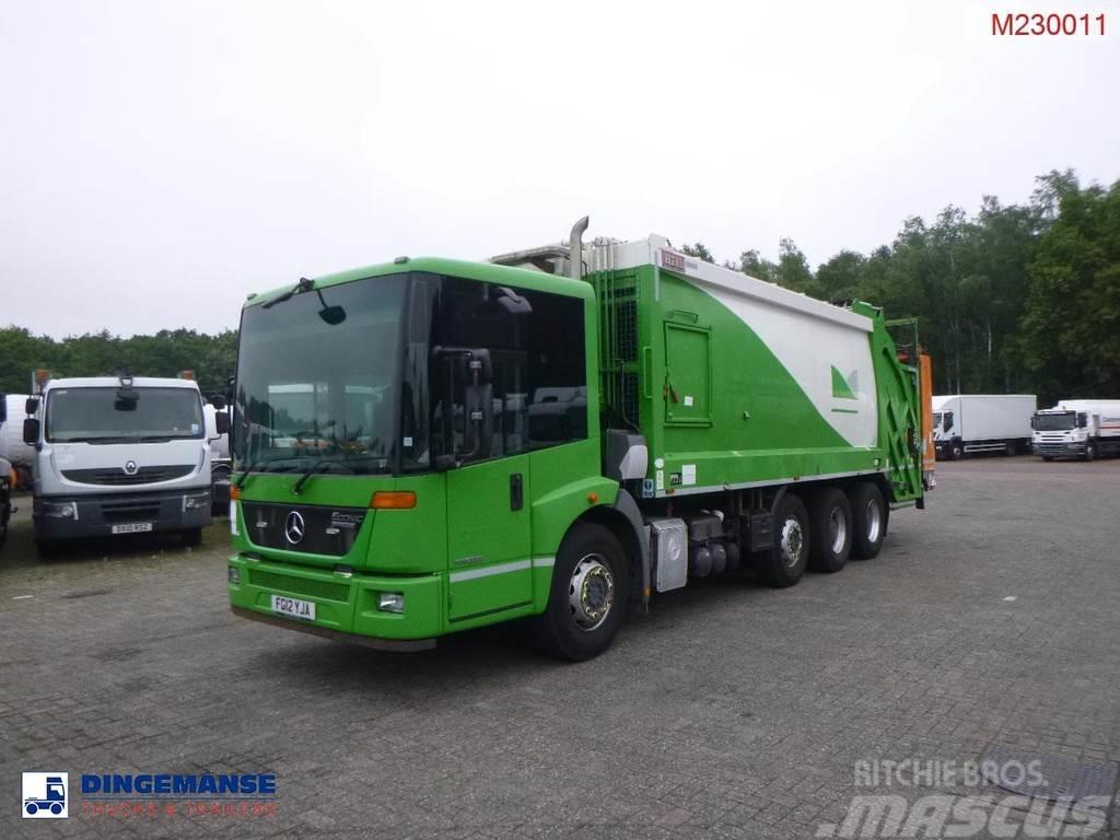 Mercedes-Benz Econic 3233 8X4 RHD Euro 5 refuse truck Atkritumu izvešanas transports