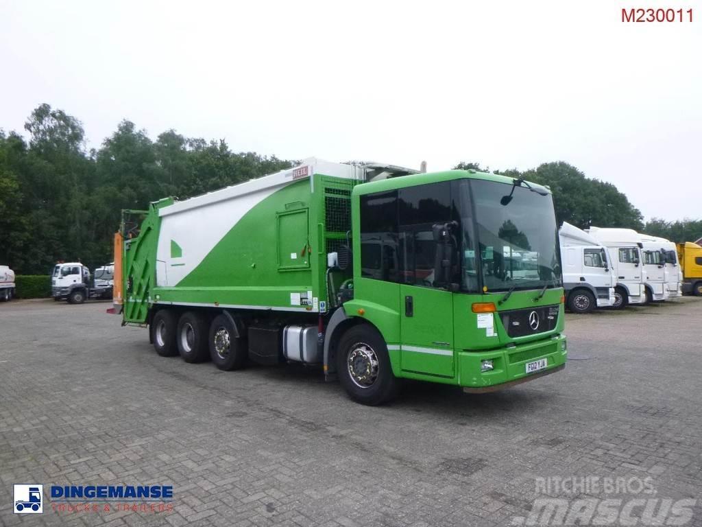 Mercedes-Benz Econic 3233 8X4 RHD Euro 5 refuse truck Atkritumu izvešanas transports