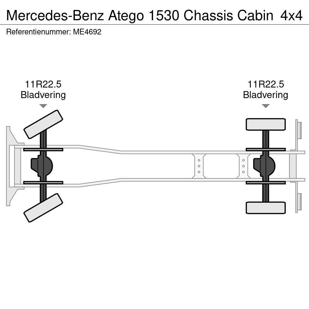 Mercedes-Benz Atego 1530 Chassis Cabin Šasija ar kabīni