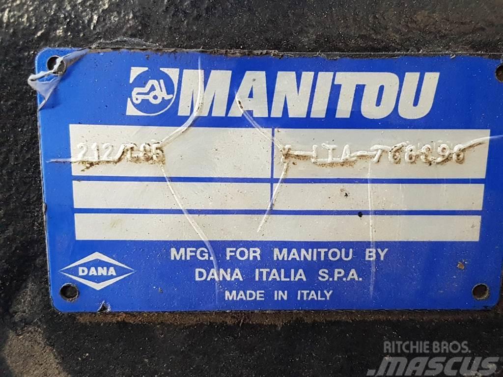Manitou MLT1040-Spicer Dana 212/C85-Axle/Achse/As Asis