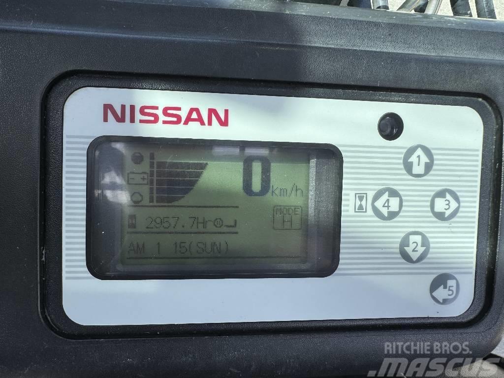 Nissan 1Q2L25Q *Triplex+Kool Reachforcks*2960 h Top Elektriskie iekrāvēji