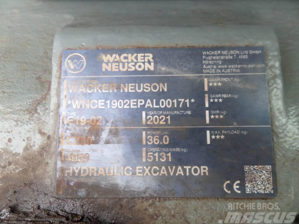 Wacker Neuson EZ 50 Kāpurķēžu ekskavatori