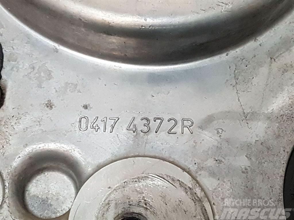 Deutz 04174372 - Gas regulator/Motordeckel Stirngehäuse Dzinēji
