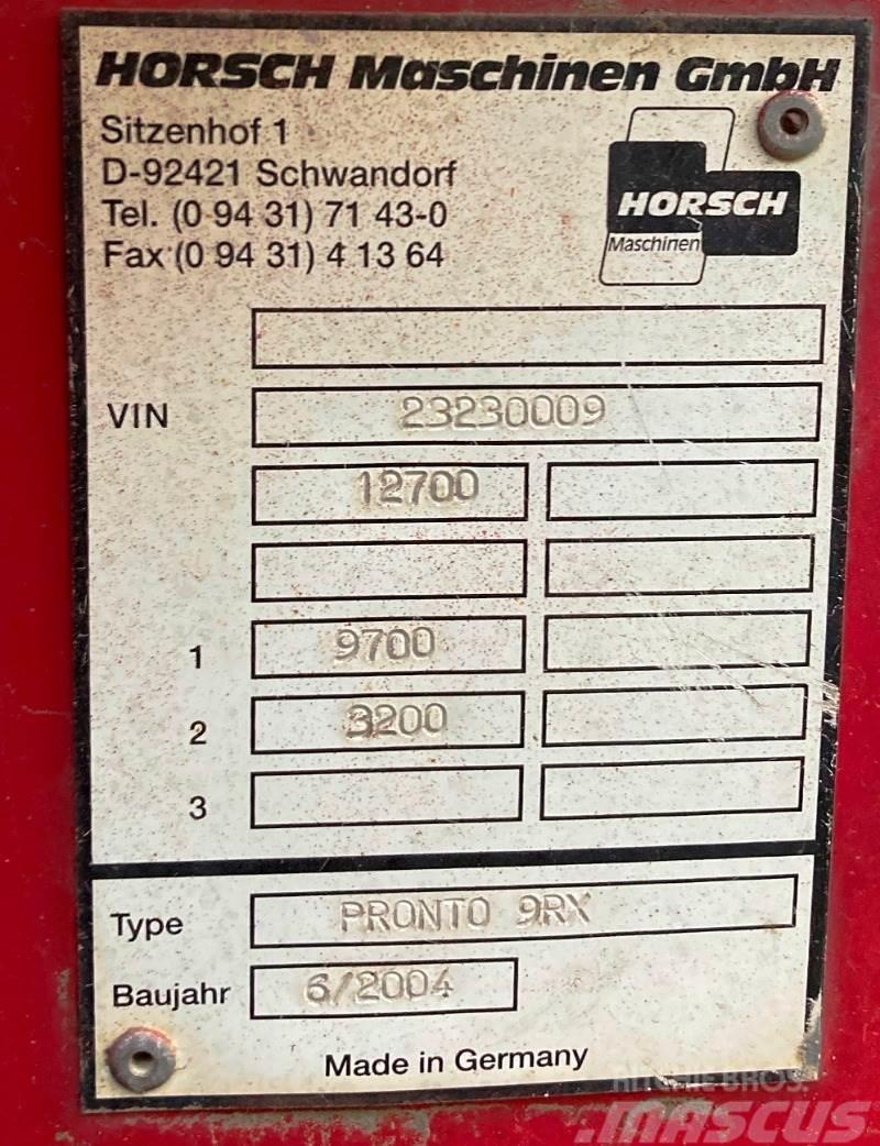 Horsch Pronto 9 RX Sējmašīnas
