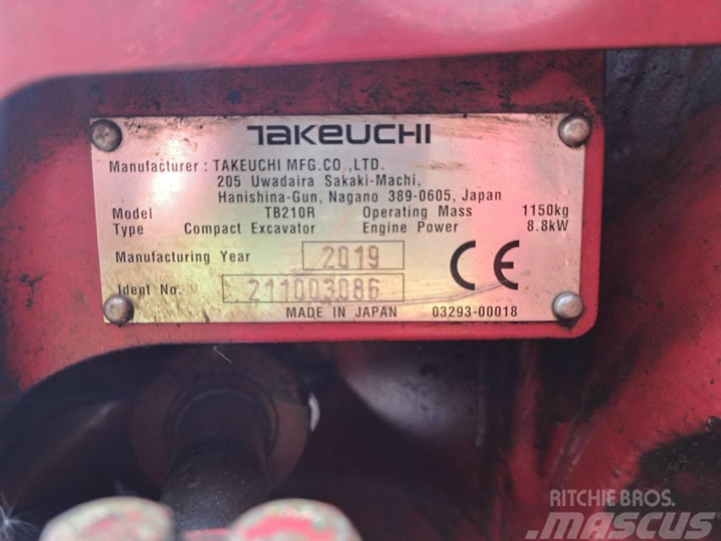 Takeuchi TB210R Mini ekskavatori < 7 t