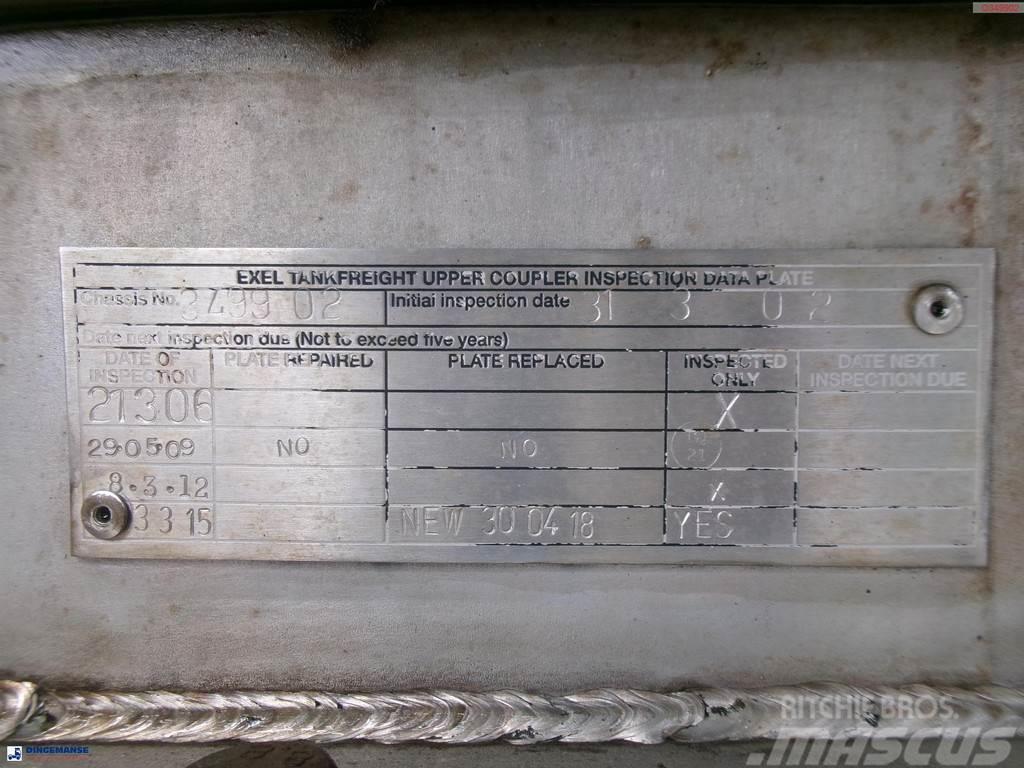  Clayton Bitumen tank inox 31 m3 / 1 comp Autocisternas