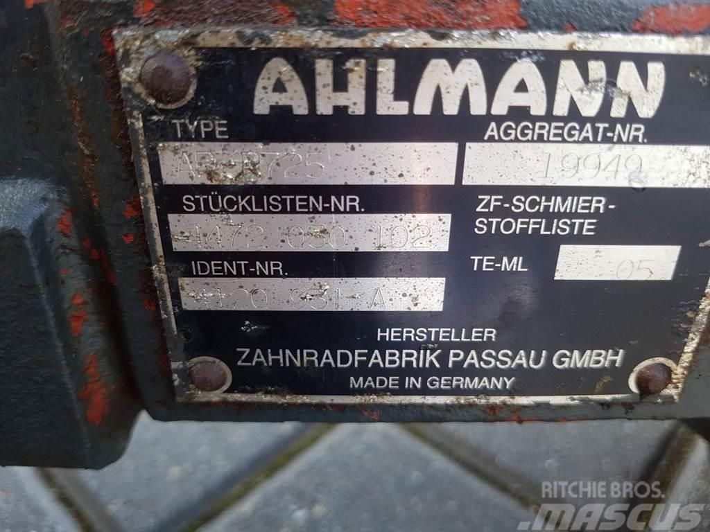 Ahlmann AL75-4120931A-ZF AP-R725-Axle/Achse/As Asis