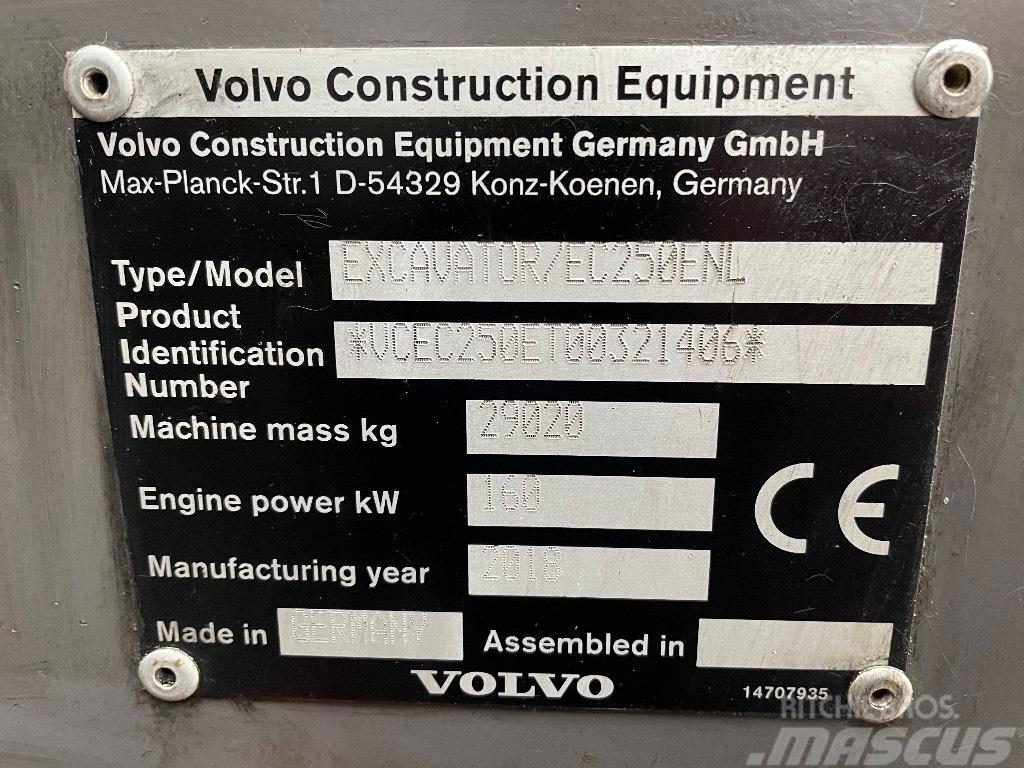 Volvo EC 250ENL Final drive Excavator for parts Šasija un piekare