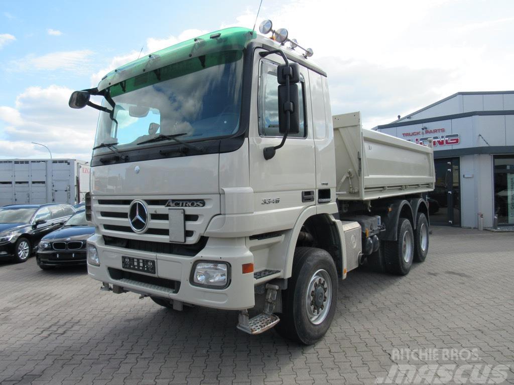 Mercedes-Benz Actros 2/3 -3346 6x6 /Totwinkel /Meiller /Top Kravas automašinas konteineru vedeji