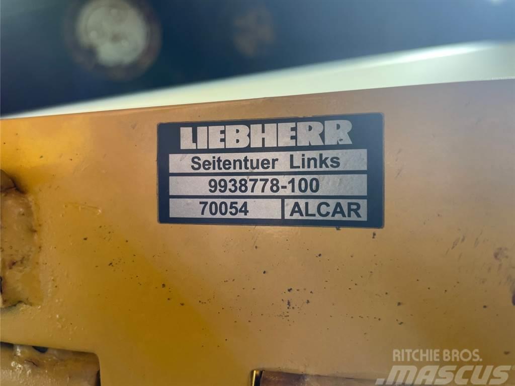 Liebherr A924B-9938778-Hood/Seitentuer links/Kap Šasija un piekare