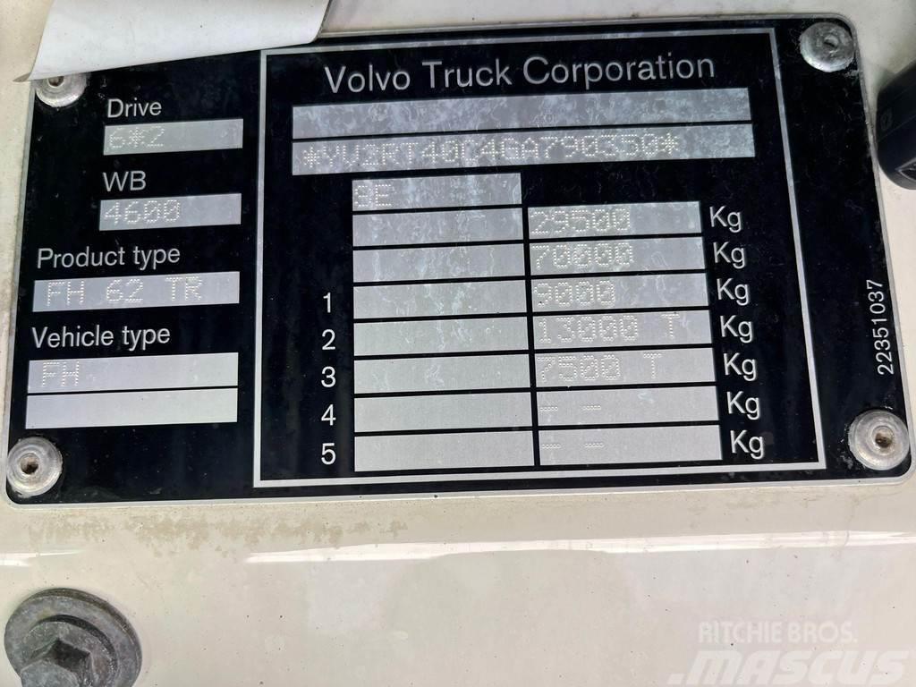Volvo FH 500 6x2*4 HIAB XR 18 ton / L=5300 mm Treileri ar āķi