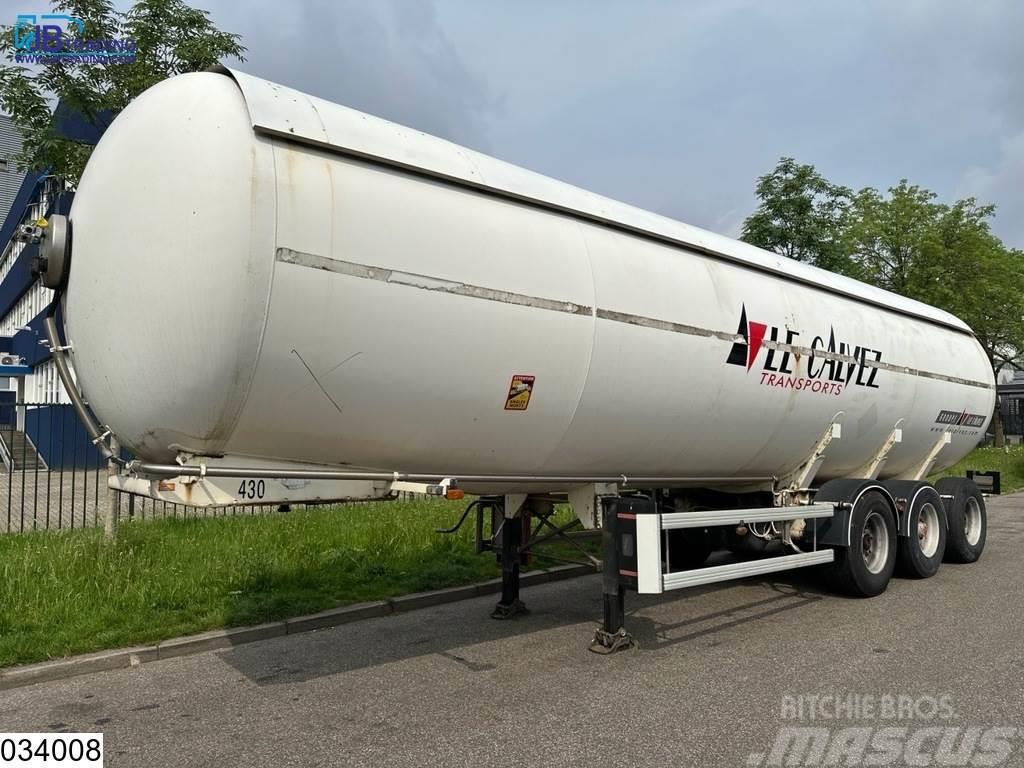 Guhur Gas 50590 Liter, LPG GPL gas tank, Gaz, 1 Compartm Tanker semi-trailers