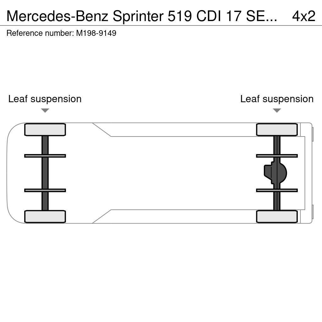 Mercedes-Benz Sprinter 519 CDI 17 SEATS / AC / WEBASTO Mikroautobusi