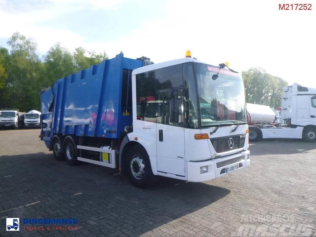 Mercedes-Benz Econic 2629 6x2 RHD Faun refuse truck Atkritumu izvešanas transports