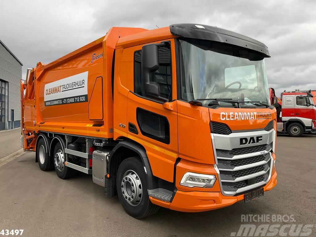 DAF FAG XD 340 Geesink 20m³ Atkritumu izvešanas transports