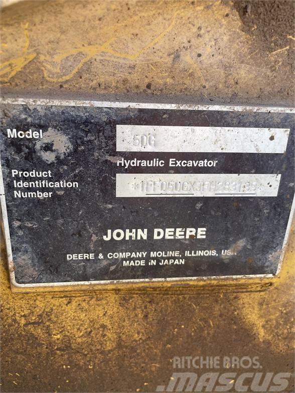 John Deere 50G Mini ekskavatori < 7 t