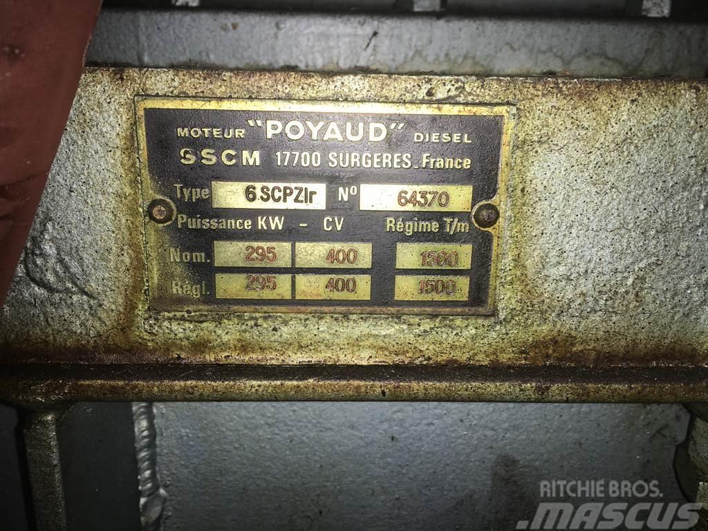  Poyaud Diesel OYAUD DIESEL 6 SCPZLR USED Dzinēji