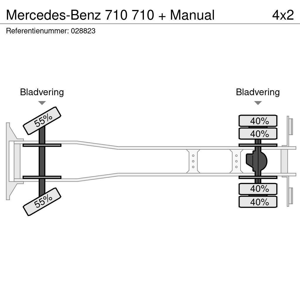Mercedes-Benz 710 710 + Manual Furgons