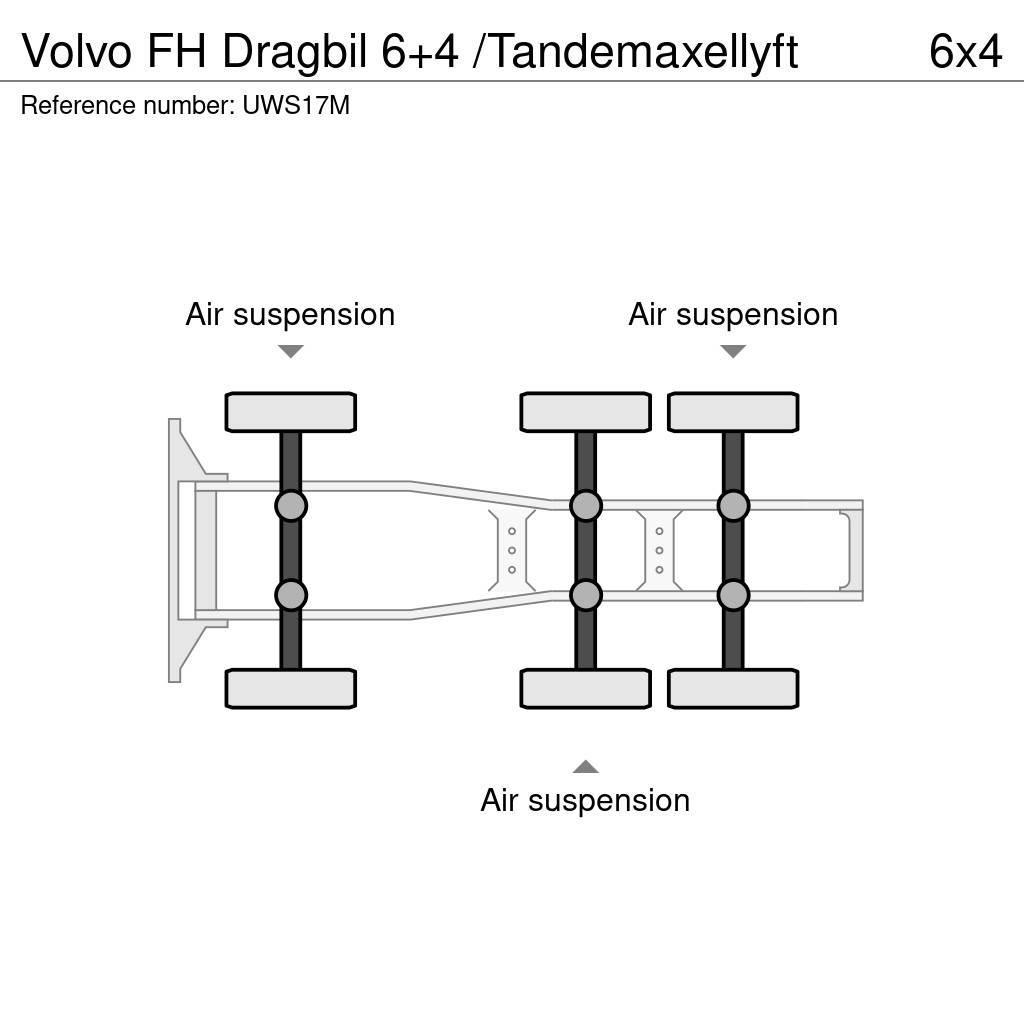 Volvo FH Dragbil 6+4 /Tandemaxellyft Vilcēji