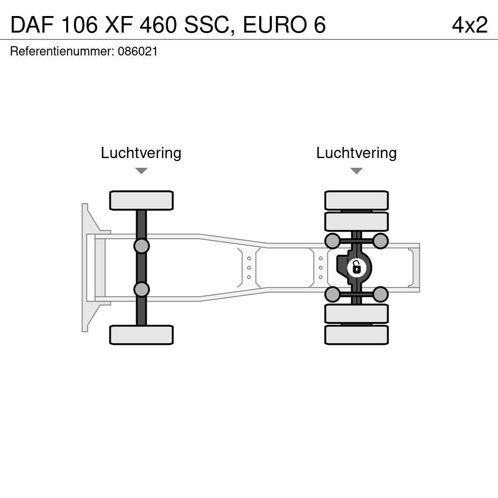 DAF 106 XF 460 SSC, EURO 6 Vilcēji