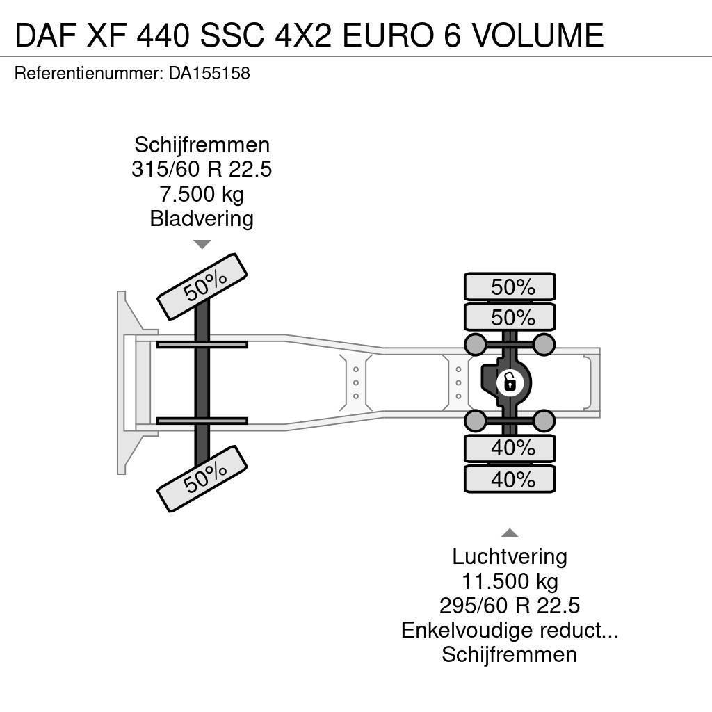 DAF XF 440 SSC 4X2 EURO 6 VOLUME Vilcēji