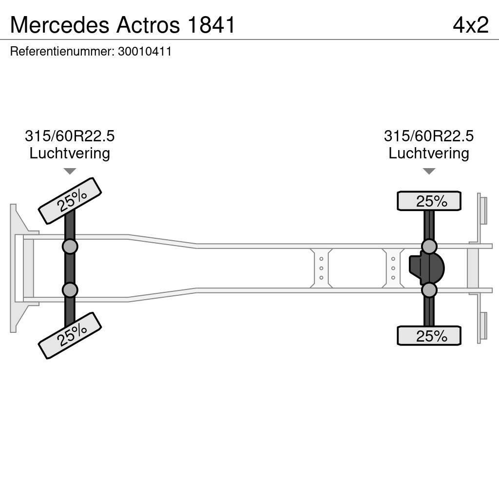 Mercedes-Benz Actros 1841 Šasija ar kabīni
