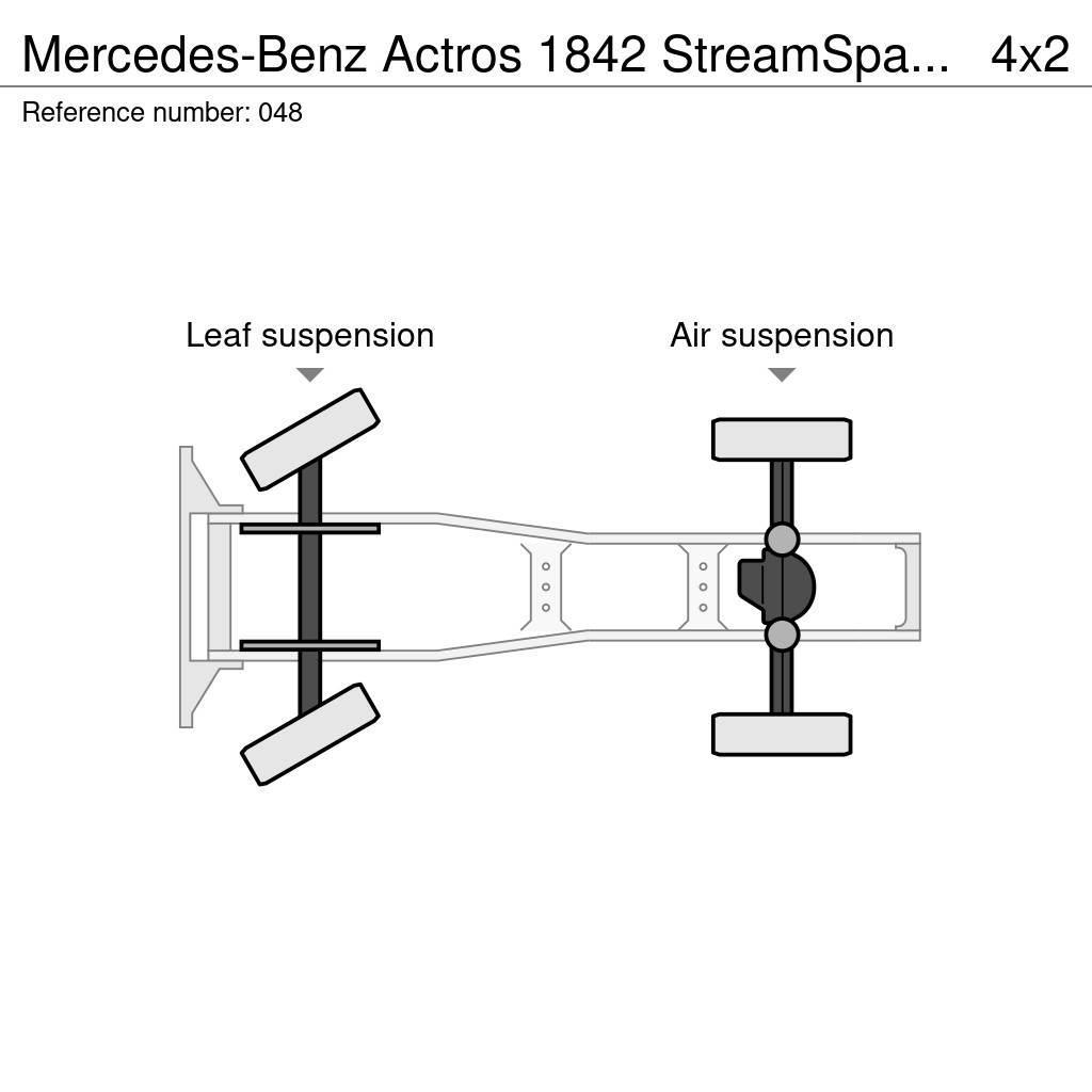 Mercedes-Benz Actros 1842 StreamSpace 2,30 / Euro 6 Tractor Units