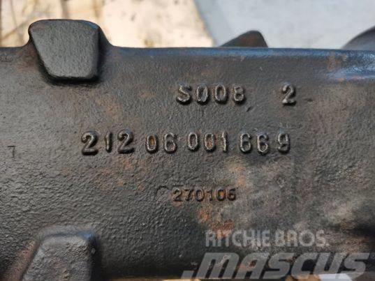 Manitou 627 Spicer case axle Asis