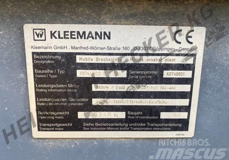 Kleemann MC O9 S EVO Mobilie drupinātāji