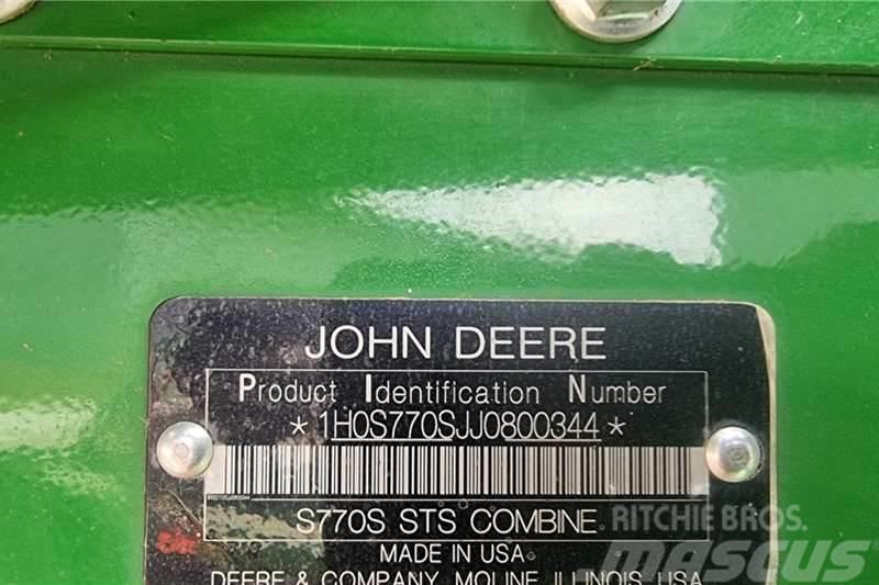 John Deere S770 Citi
