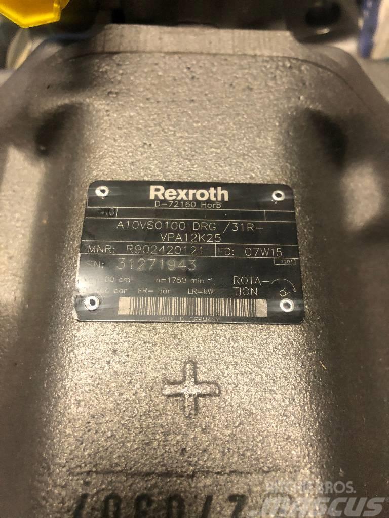 Rexroth A10VSO100DRG/31R-VPA12K25 + A10VSO 28 DG/31R-VPA12 Citas sastāvdaļas